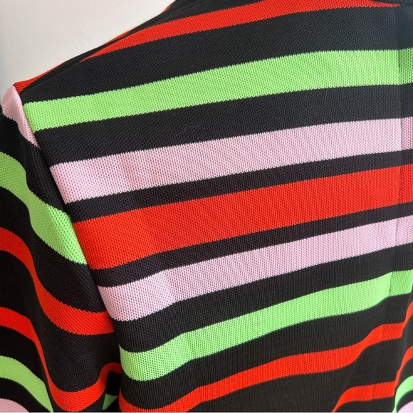 Vintage 1970s Mod Twiggy Preppy Charm Fashions Striped Top - Picture 5 of 10